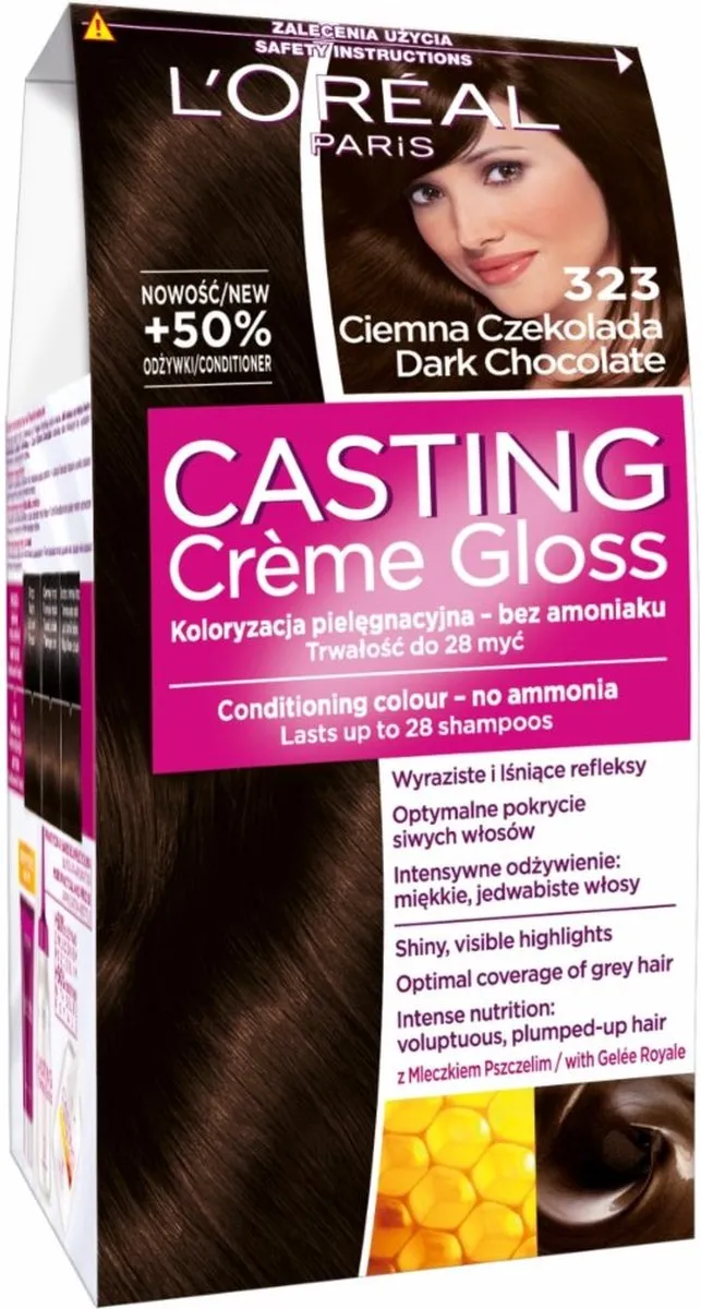 L'Oréal Paris Casting Crème Gloss 323 Dark Chocolate