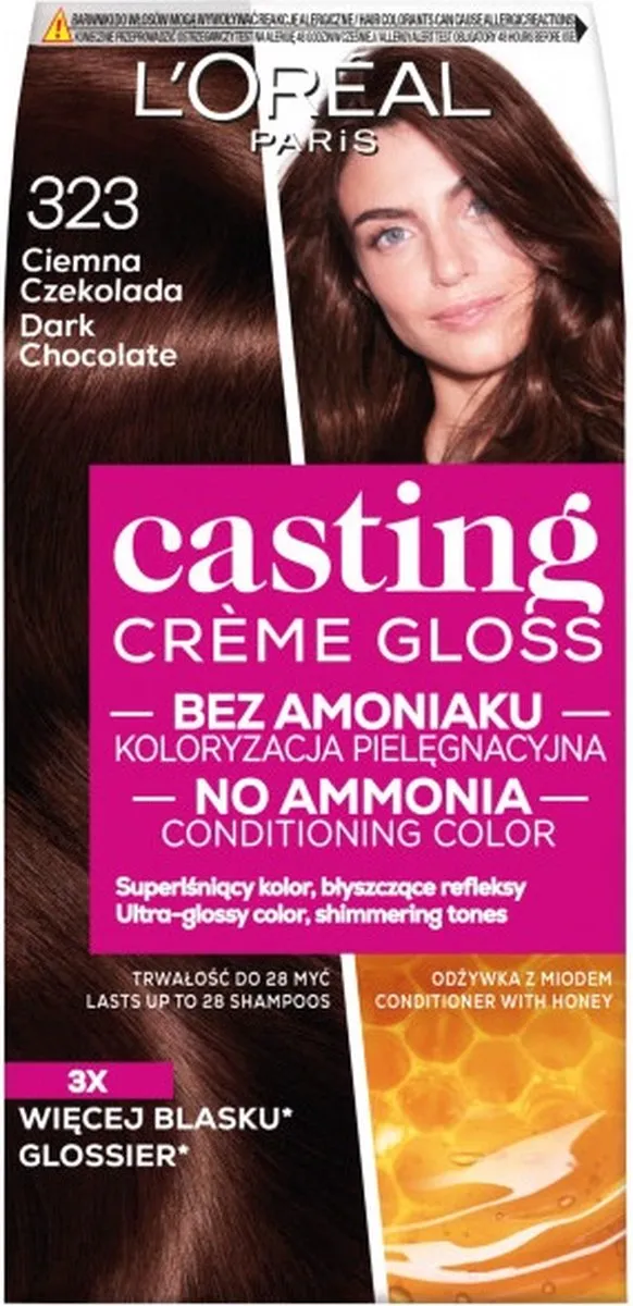 L'Oréal Paris Casting Crème Gloss 323 Dark Chocolate
