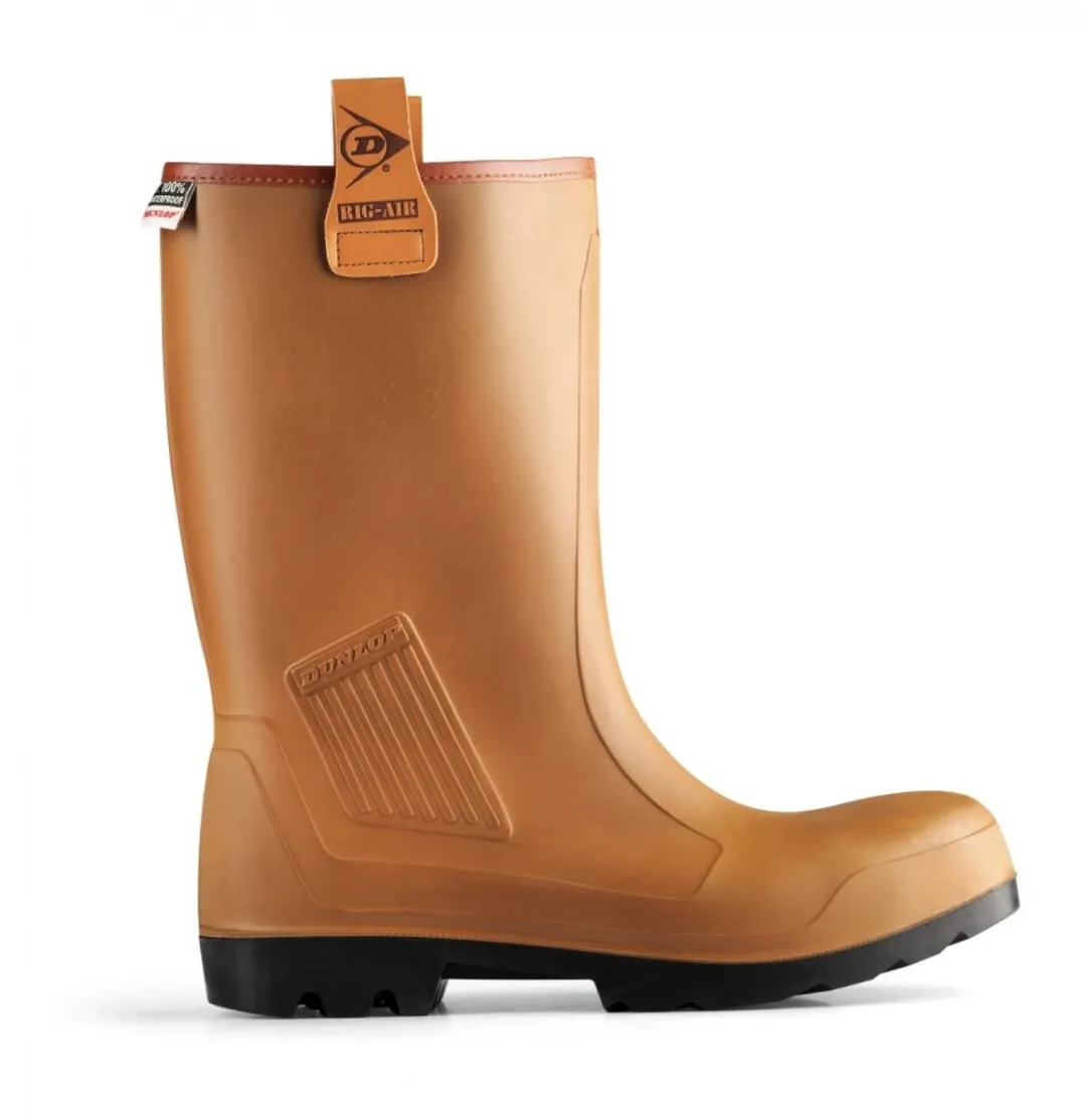 Dunlop Rigair Bruin Werklaarzen S5
