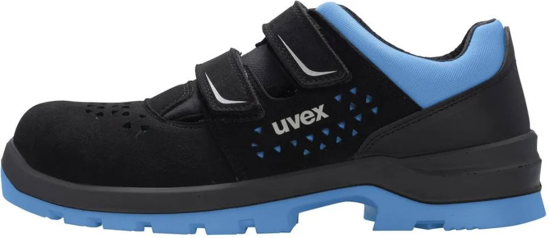 Uvex 2 Xenova 9553844 Veiligheidsandalen ESD S1 - 44 - Zwart/Blauw - afbeelding 6 van 6