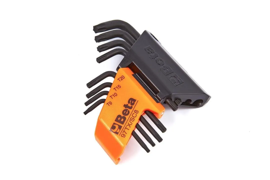 Beta 8-delige Haakse Torx Sleutels 97TX/SC8 - 000970064