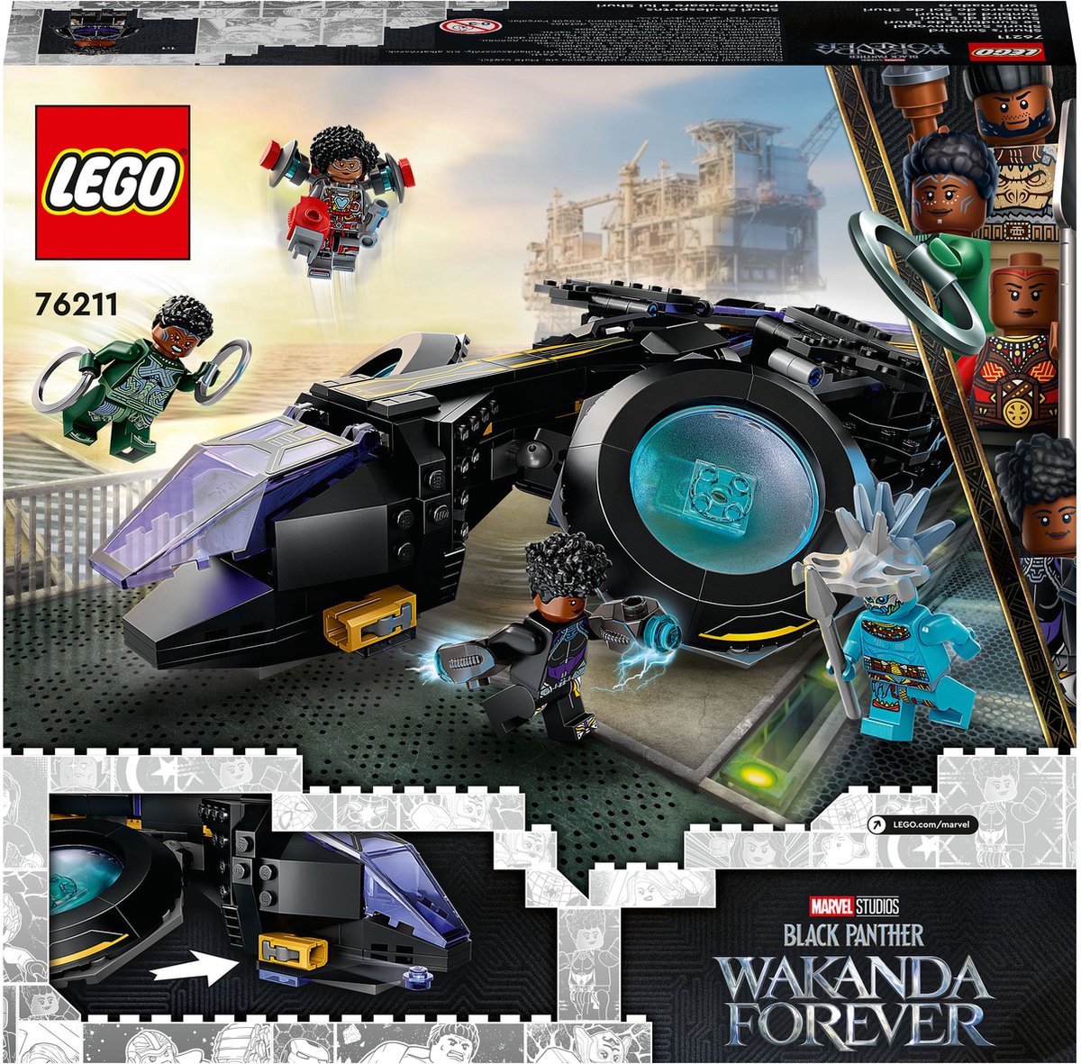 LEGO Marvel Black Panther Shuri's Sunbird - 76211