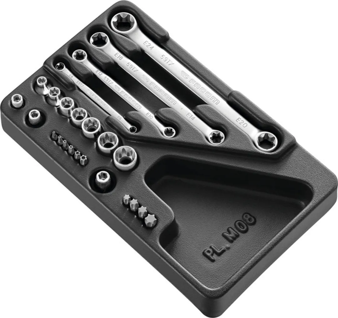 FACOM MOD.TX1A Torx Set - 24 Stuks - Grijs