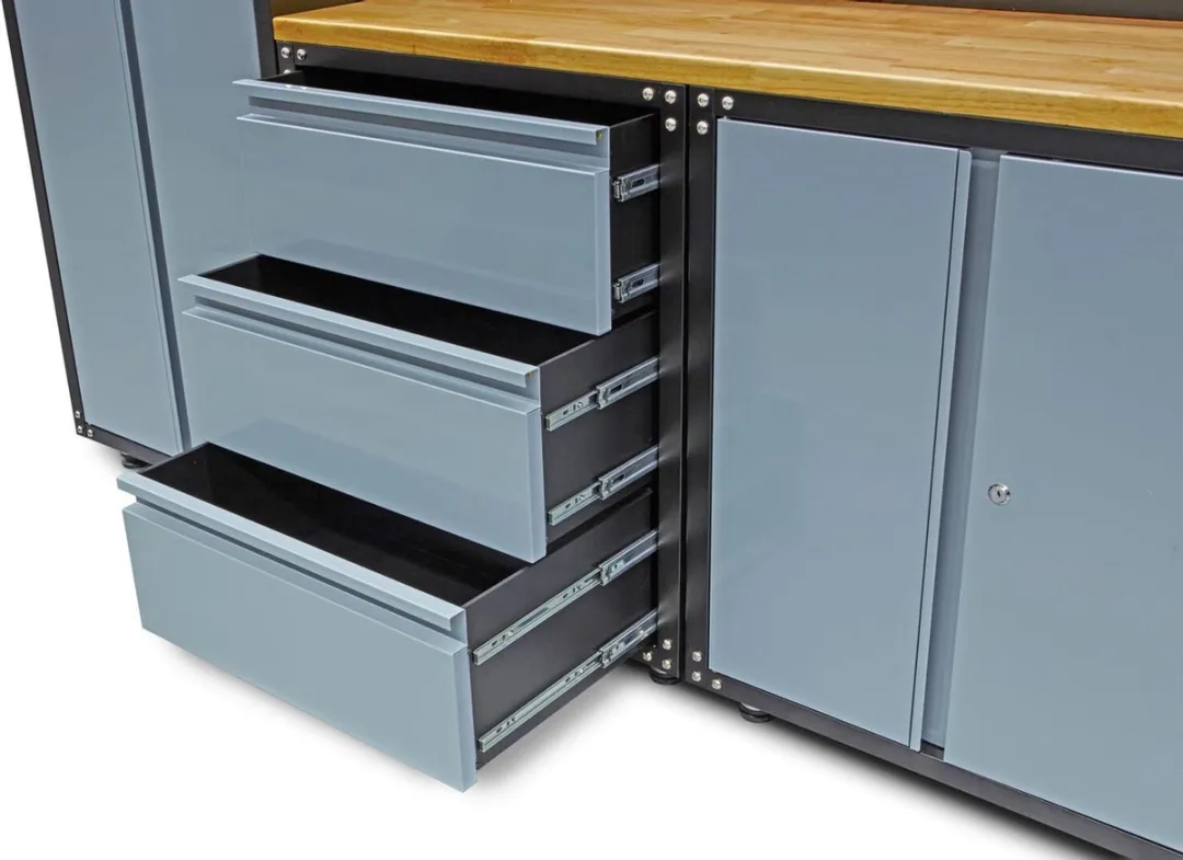 HBM Machines Modulair Werkplaats Systeem 16-delig - 3 Lades
