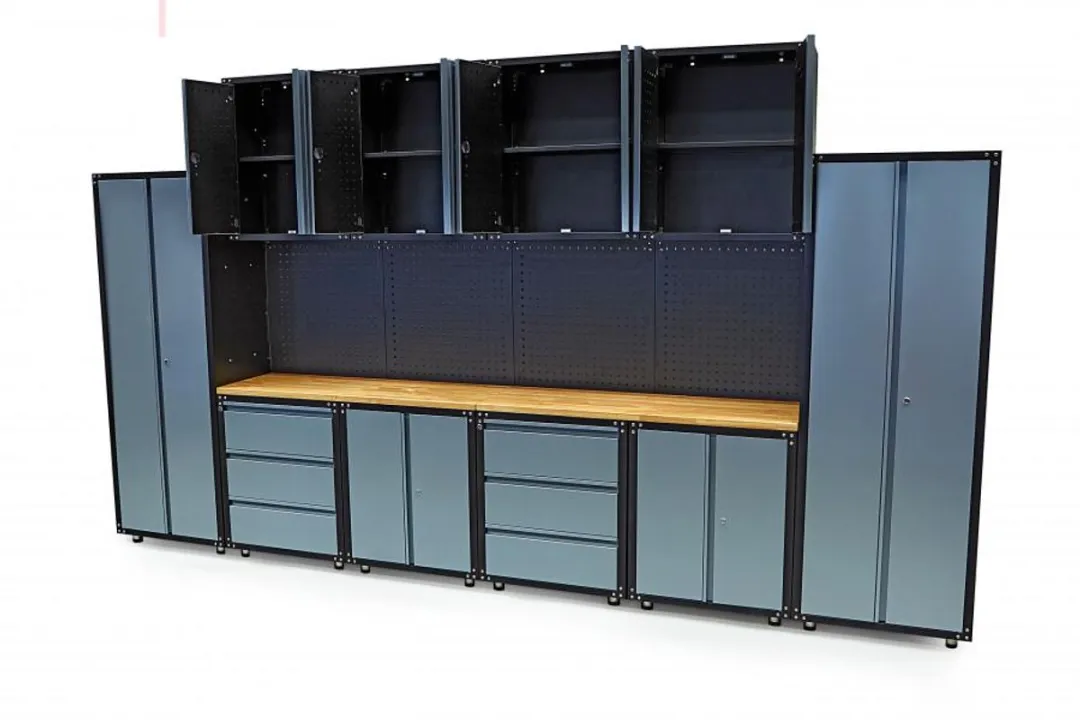 HBM Machines Modulair Werkplaats Systeem 16-delig