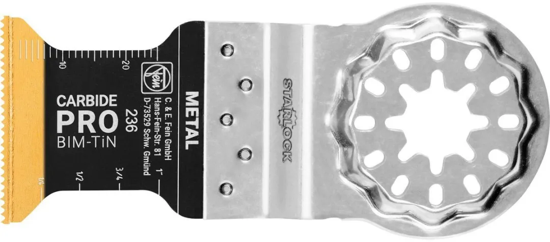 Fein 10x E-Cut Hardmetaal Pro zaagblad Starlock 32 mm
