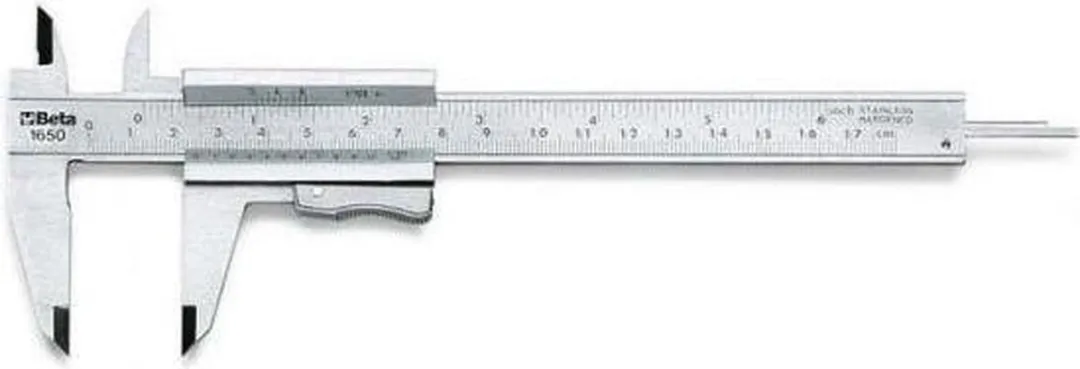 Beta Tools Schuifmaat 1650 RVS - Analoog - 016500001