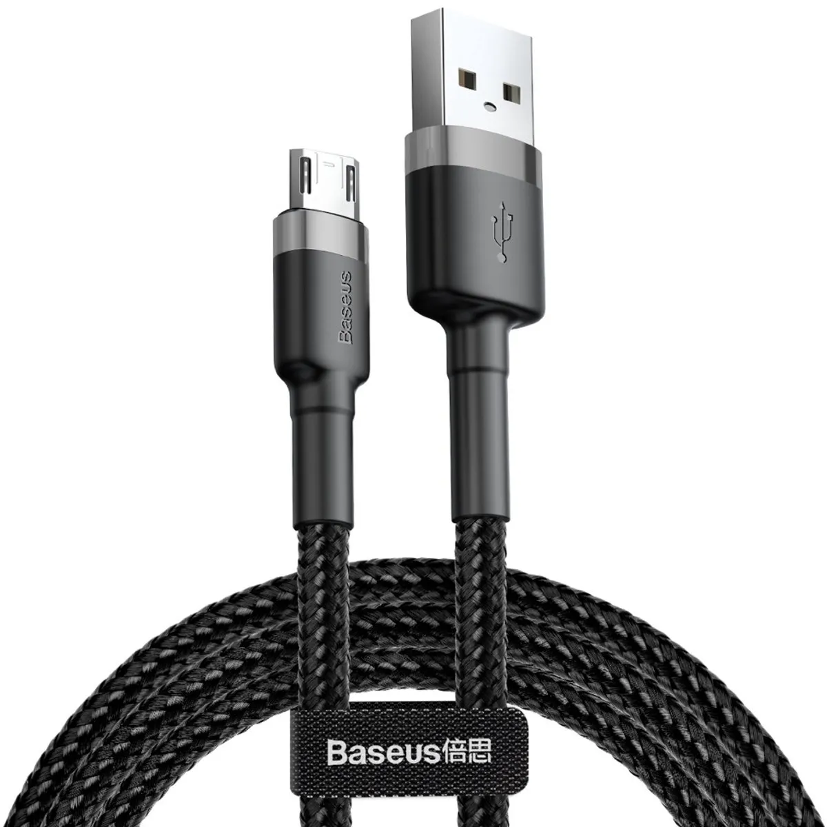 Baseus Cafule USB naar Micro USB Kabel 1m - CAMKLF-BG1 - Zwart