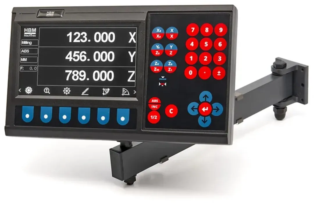 HBM 7-Inch Digitale Uitleesdisplay DRO