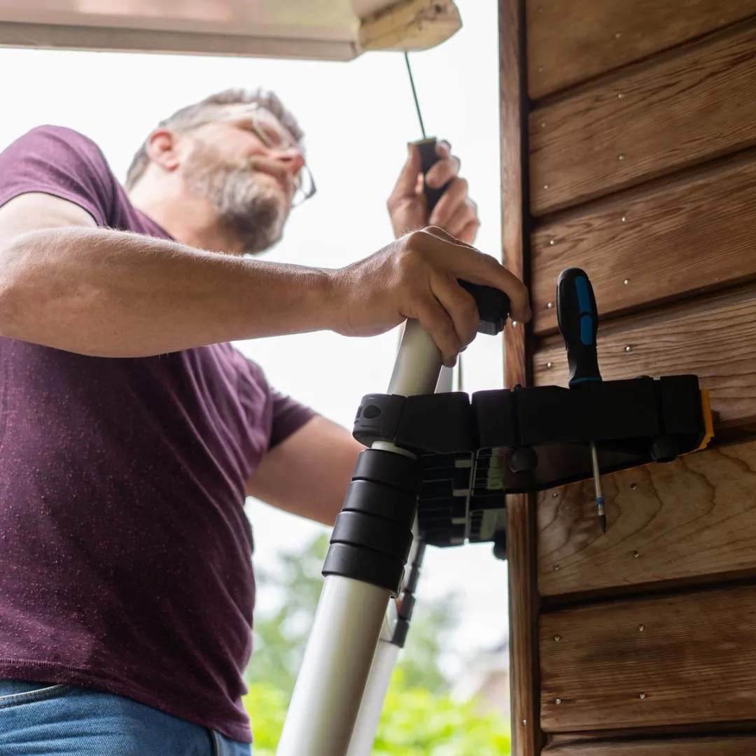 Batavia Wand-Afstandhouder Gereedschapshouder 7064046 - Telescopische Ladder