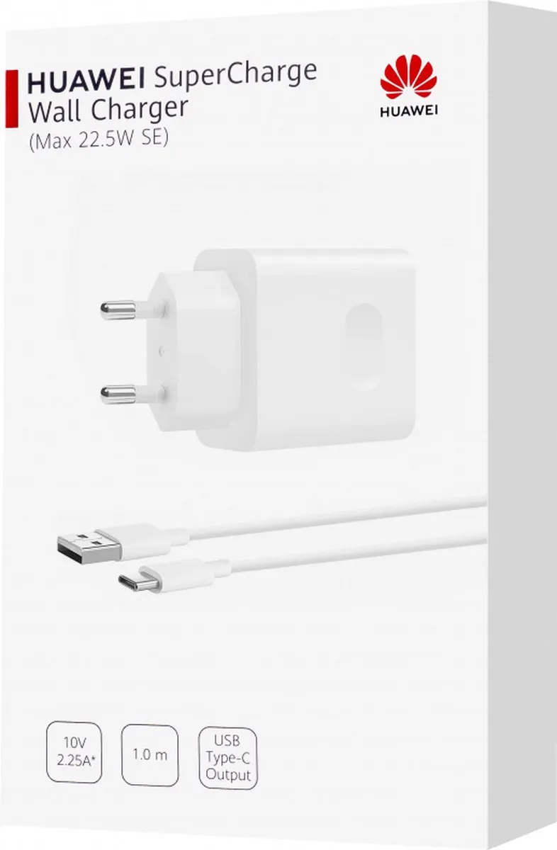 Huawei SuperCharge Adapter 55033325 - 22.5W - Wit