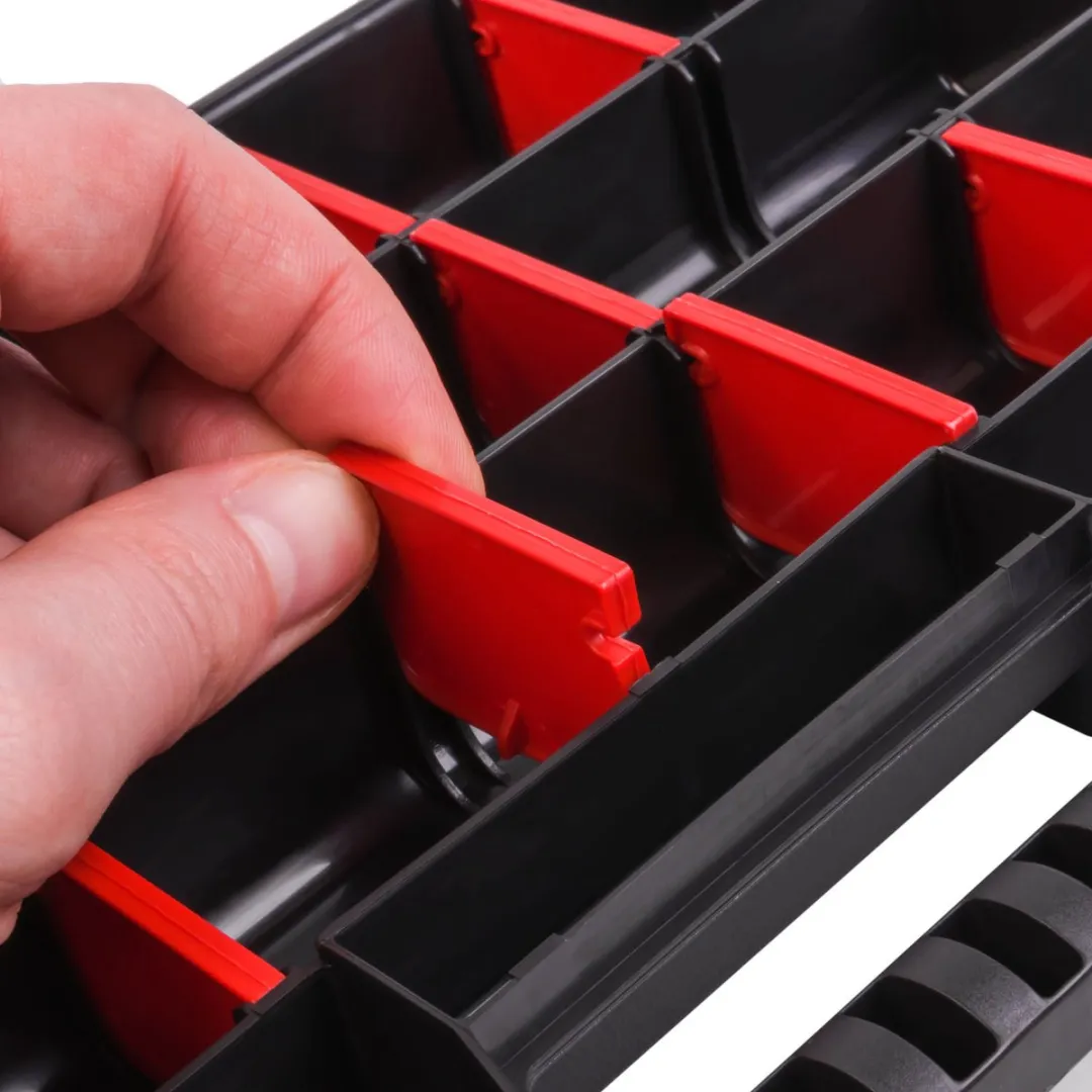 Prosperplast NOR12 Universele Gereedschapsorganizer - Rood