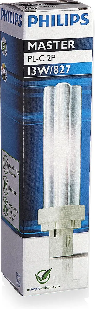 Philips PLC 13W 827 2-Pins