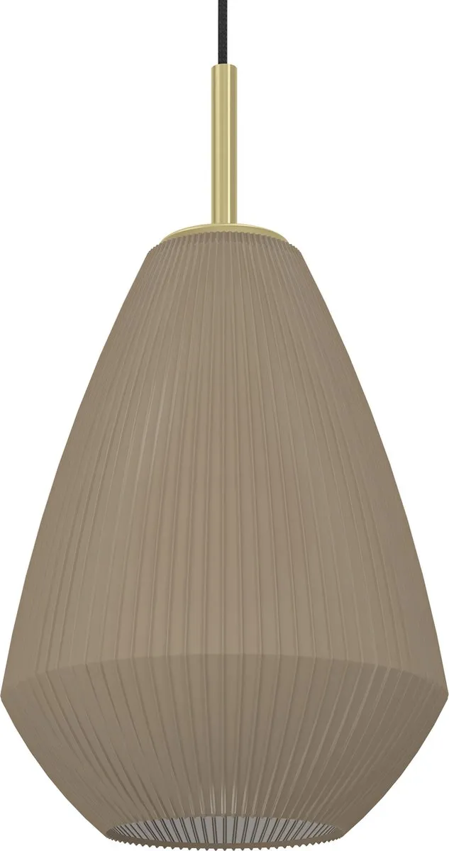 Eglo Caprarola Hanglamp E27 - 90cm - Zand/Koper