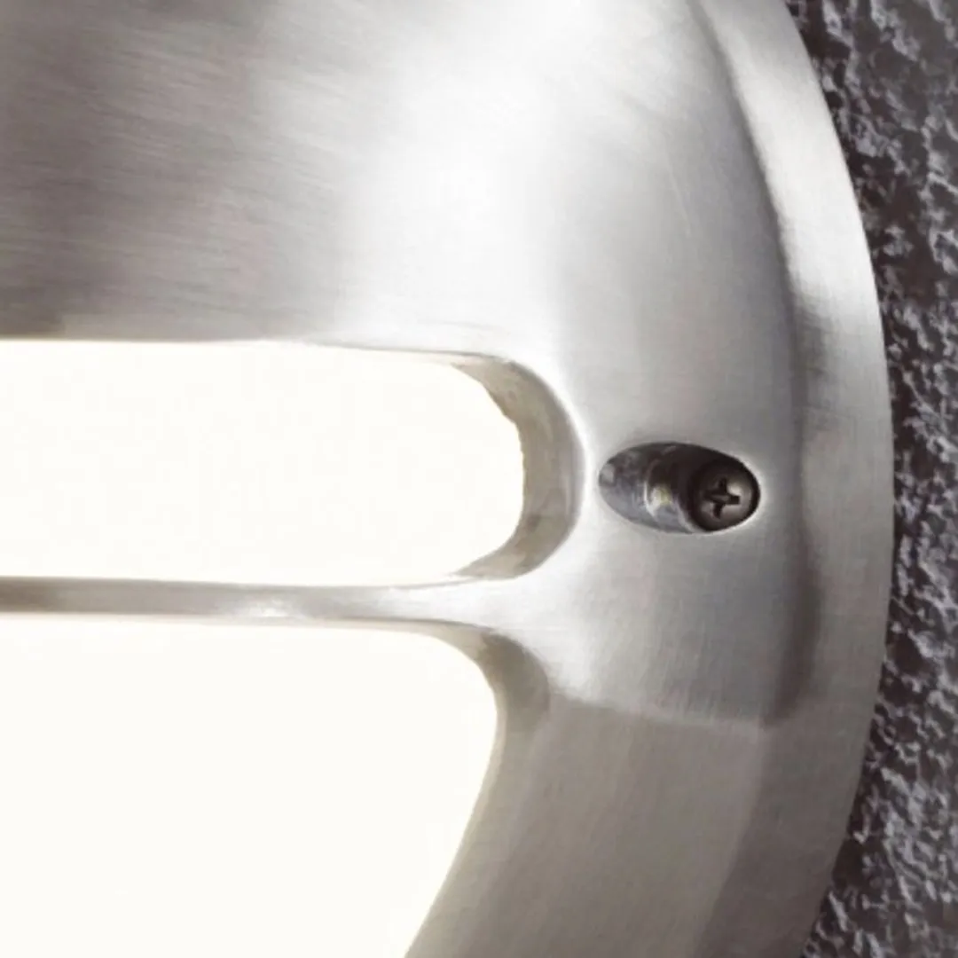 Konstsmide Torino Muurlamp 26cm - Geborsteld metaal