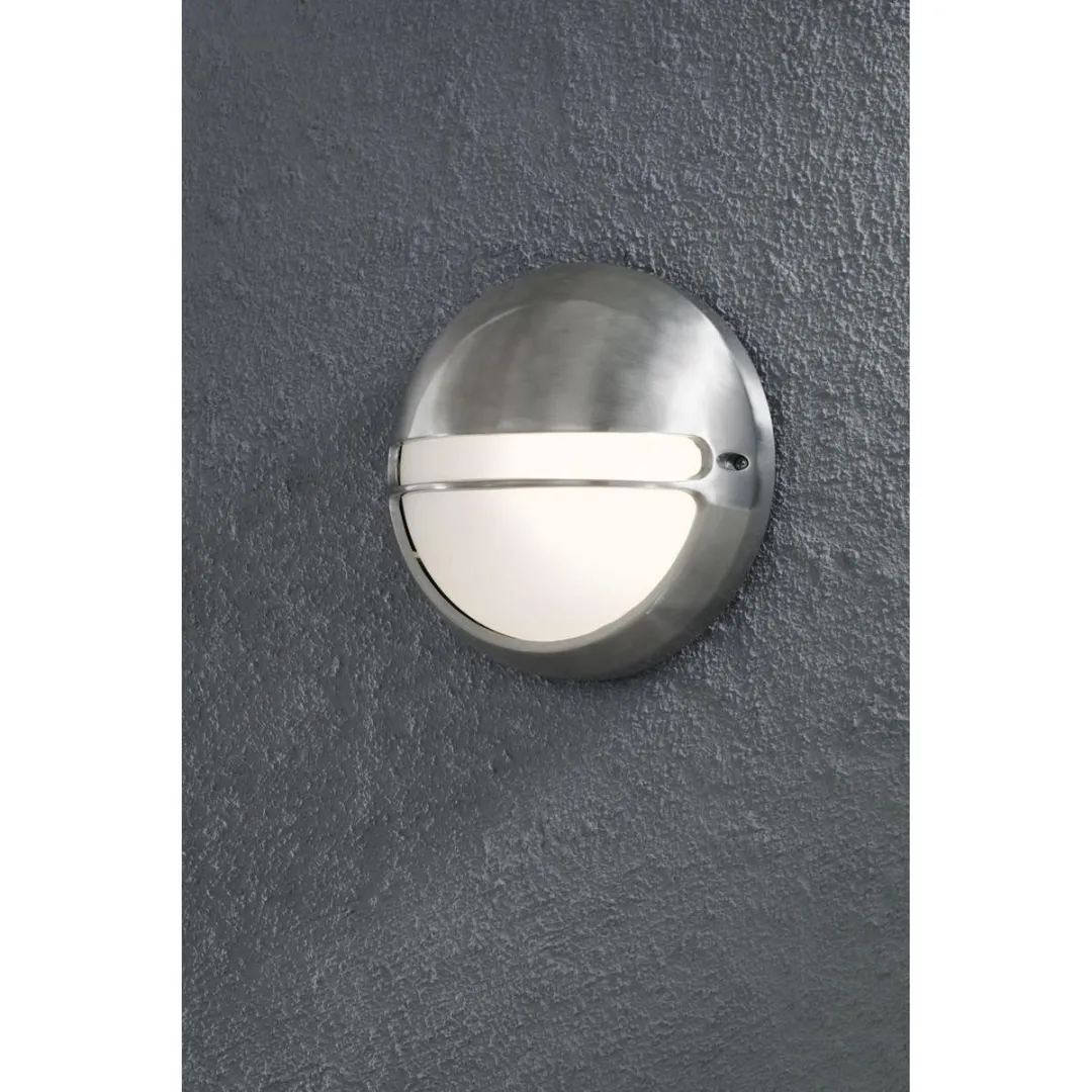 Konstsmide Torino Muurlamp 26cm - Geborsteld metaal