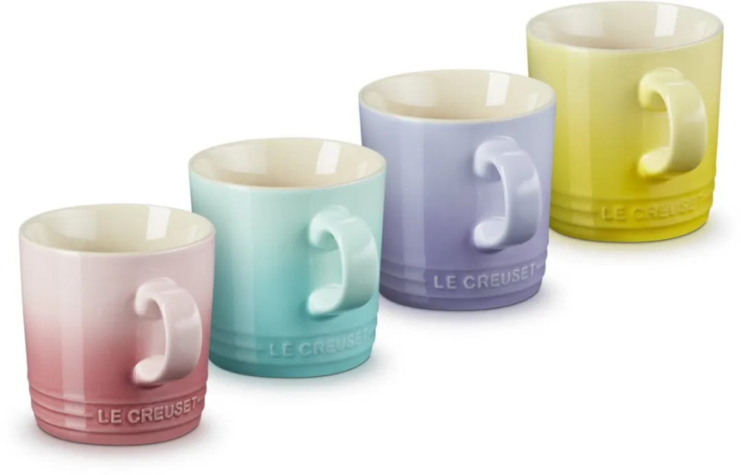 Le Creuset Mokken Set 4 Stuks 350ml