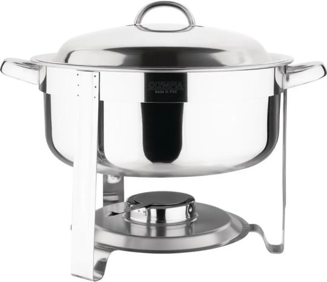 Olympia C463 Brandpastahouder RVS