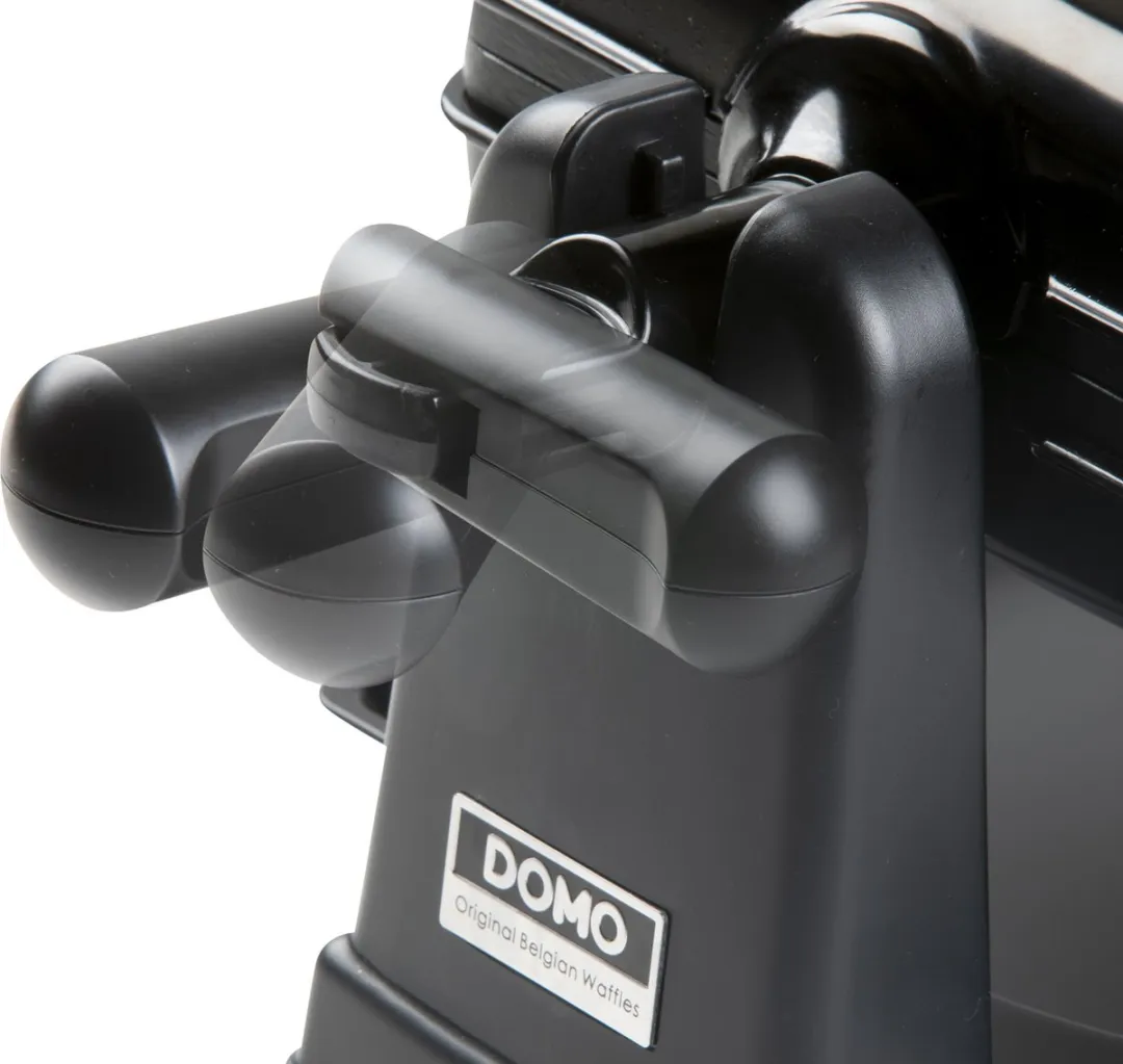 Domo DO9224W Roterend Wafelijzer 1400W - Zwart - afbeelding 6 van 6