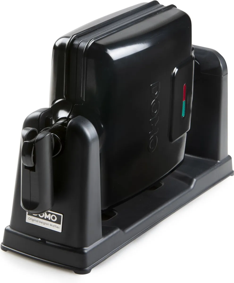 Domo DO9224W Roterend Wafelijzer 1400W - Zwart