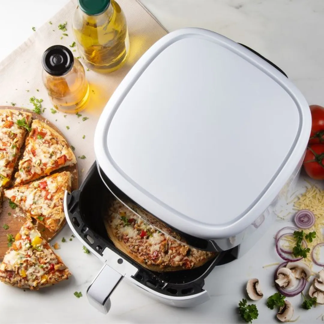 Domo DO1136FR Heteluchtfriteuse 6L - 1500W - Wit - afbeelding 6 van 6