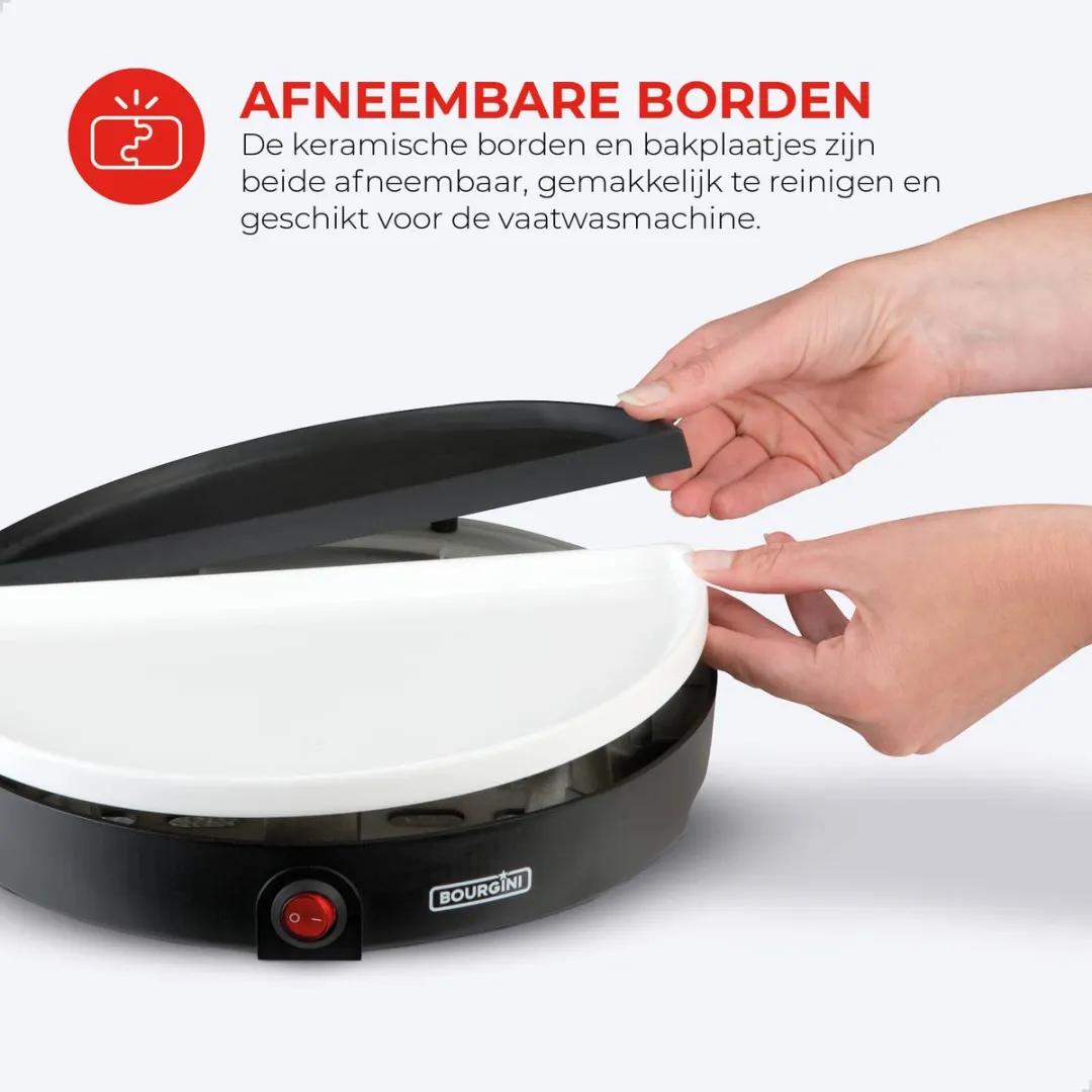 Bourgini Chef's Dinner Party Gourmetstel 22.30.0001 - 5 Personen - Wit - afbeelding 6 van 6