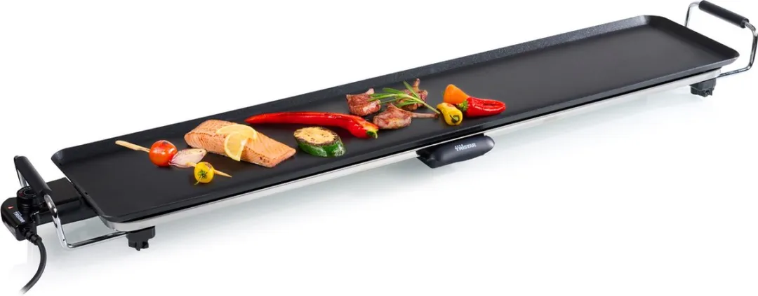 Tristar XXL Bakplaat BP-2834 1800W - 10-12 Personen - Zwart