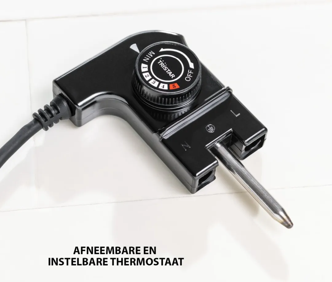 Tristar XXL Bakplaat BP-2834 1800W - 10-12 Personen - Zwart
