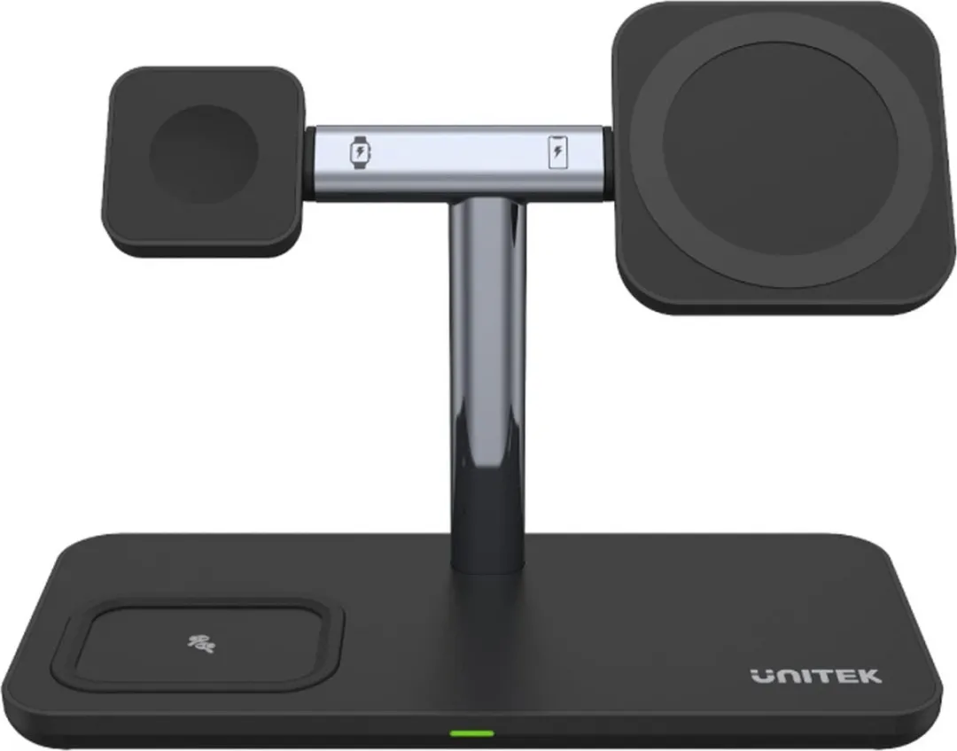 Unitek Magneetoplader Qi 3-in-1 iPhone 15W