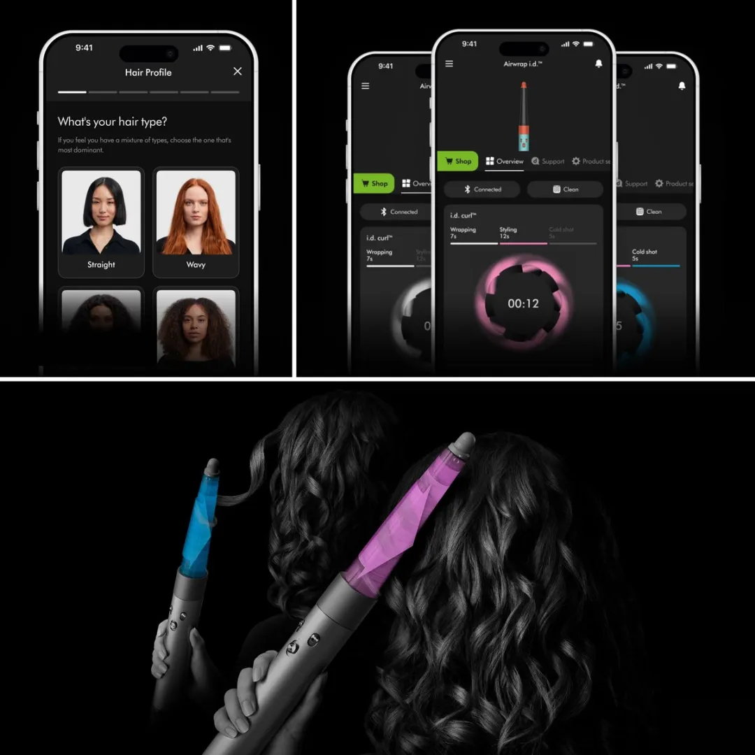 Dyson Airwrap i.d. Multistyler - Krulborstel Amber/Pink - 6 Batterijen