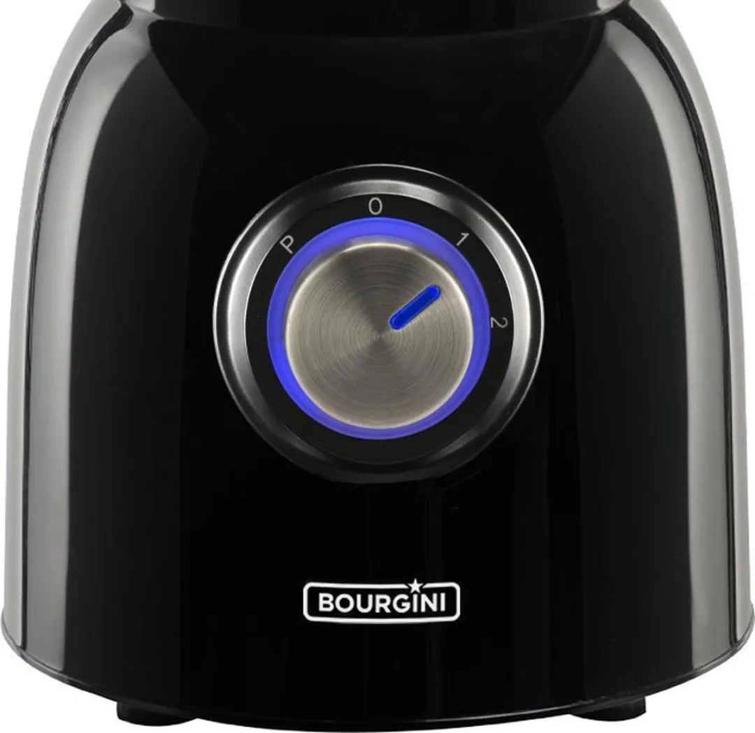 Bourgini Nostalgic Blender 600W - 1.5L Zwart - afbeelding 3 van 6