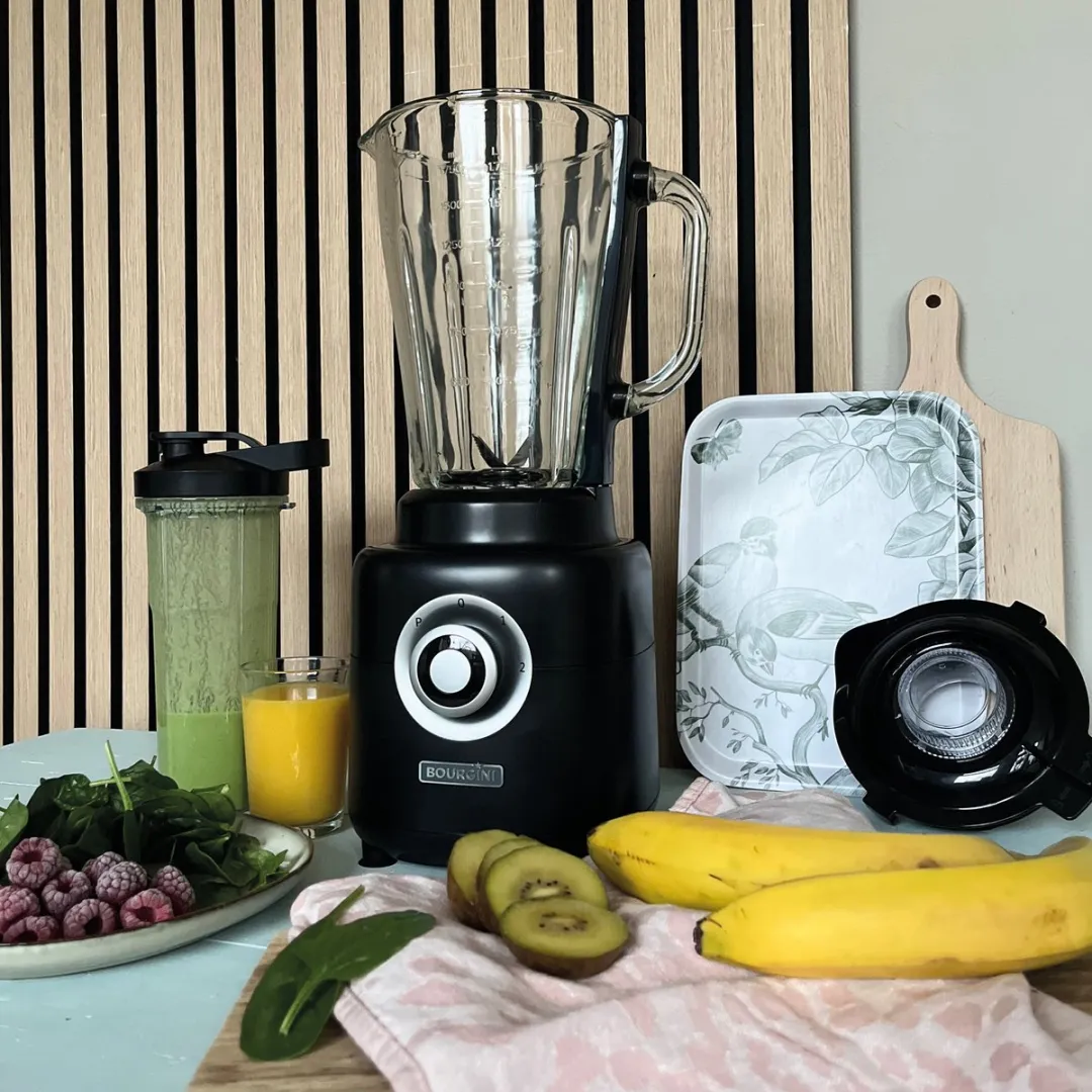 Bourgini PowerBlender 1000W - 1.75L - Zwart - afbeelding 6 van 6