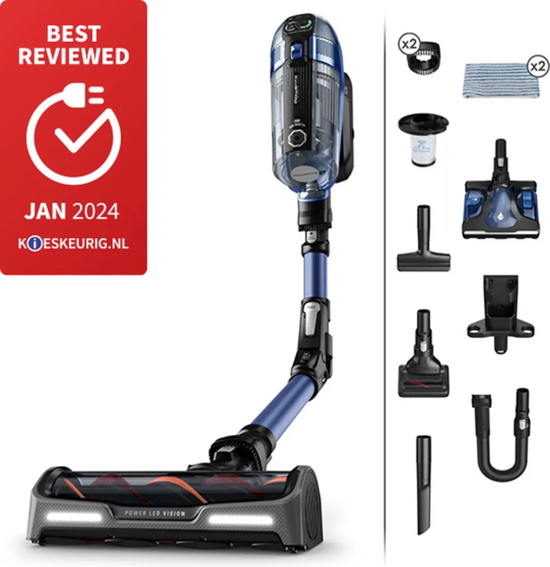 Rowenta X-Force Flex Aqua RH99C0WO Staalstofzuiger
