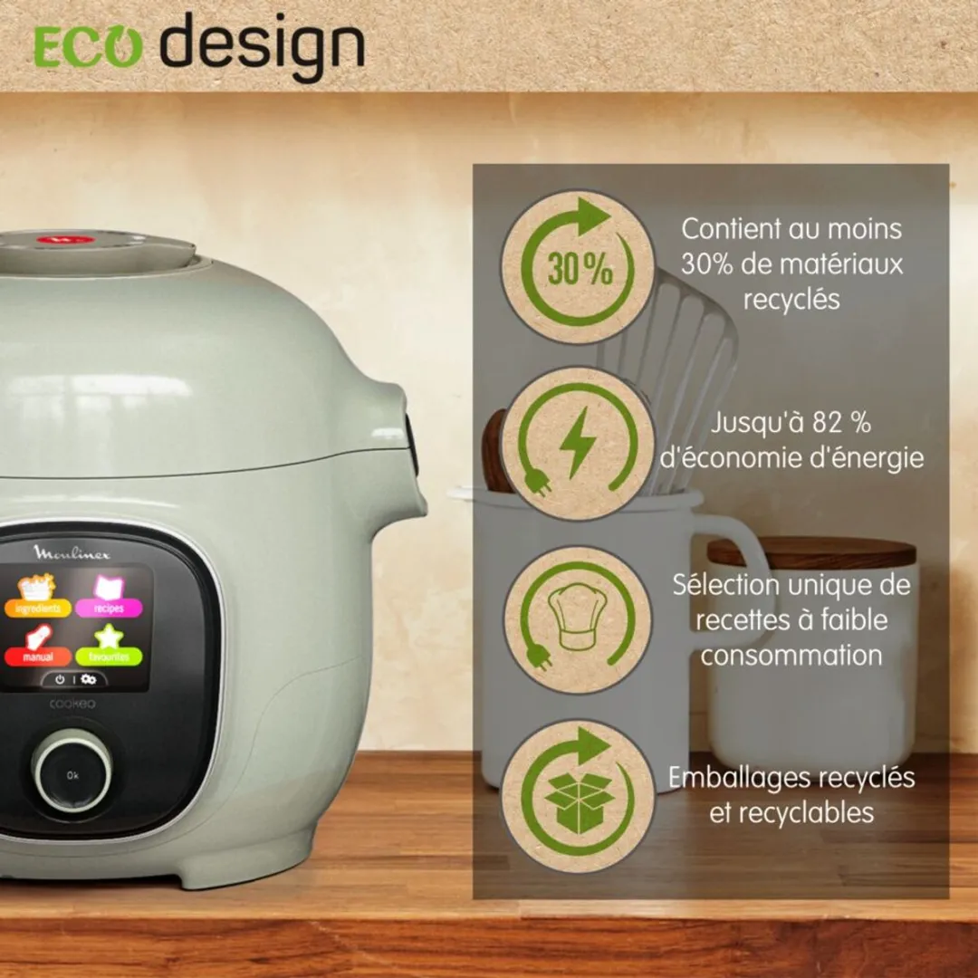 Moulinex Cookeo Mini Eco CE88E310 Multicooker 800W