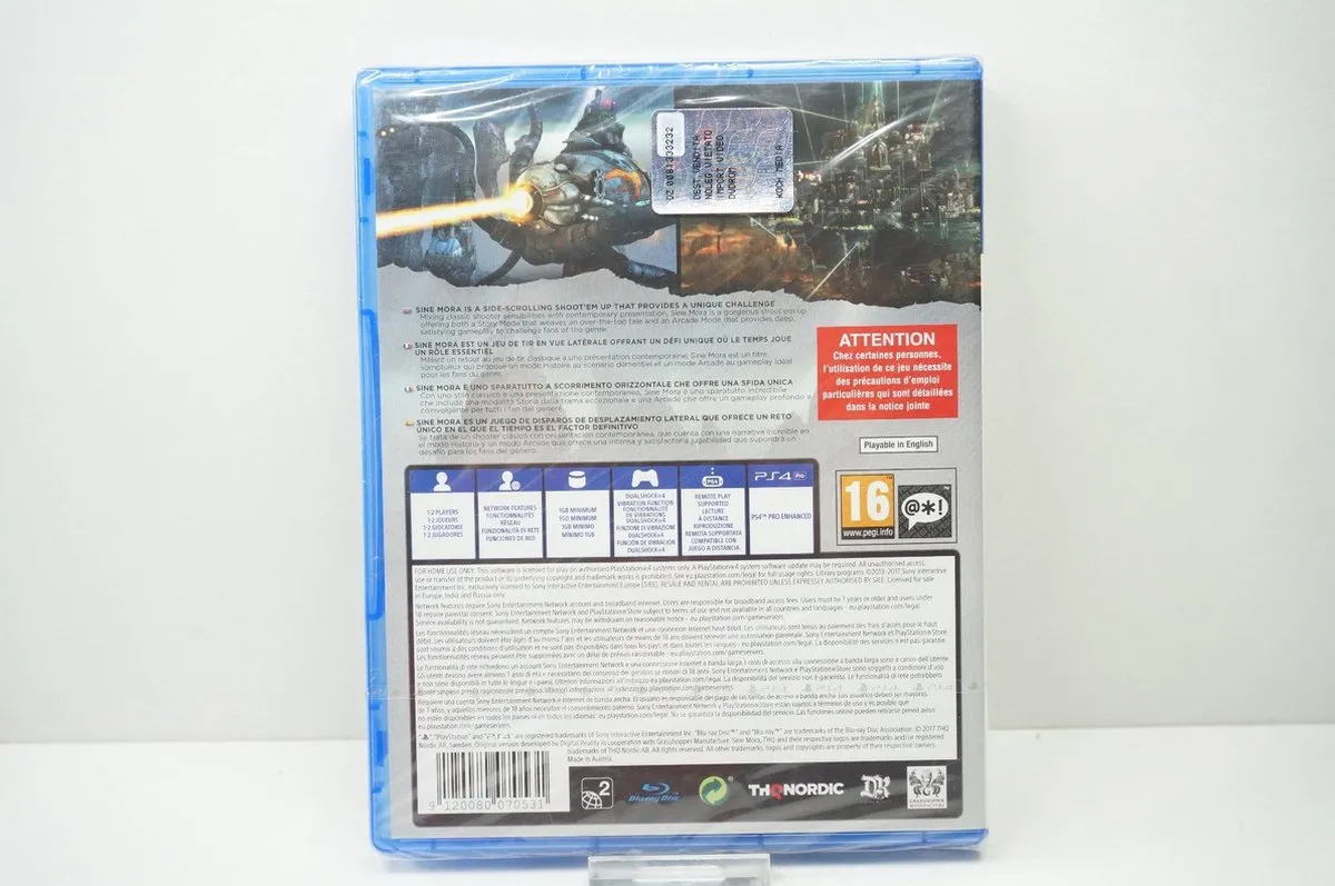 THQ Nordic Sine Mora EX - PS4 - 2 Spelers Offline
