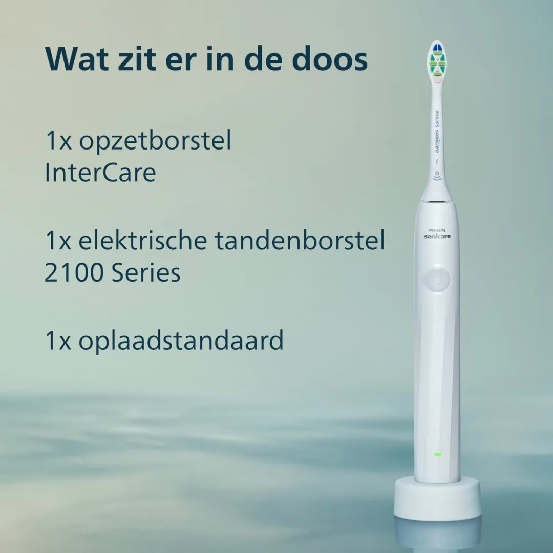 Philips Sonicare 2100 HX4021/01 Elektrische Tandenborstel - 2 Snelheden