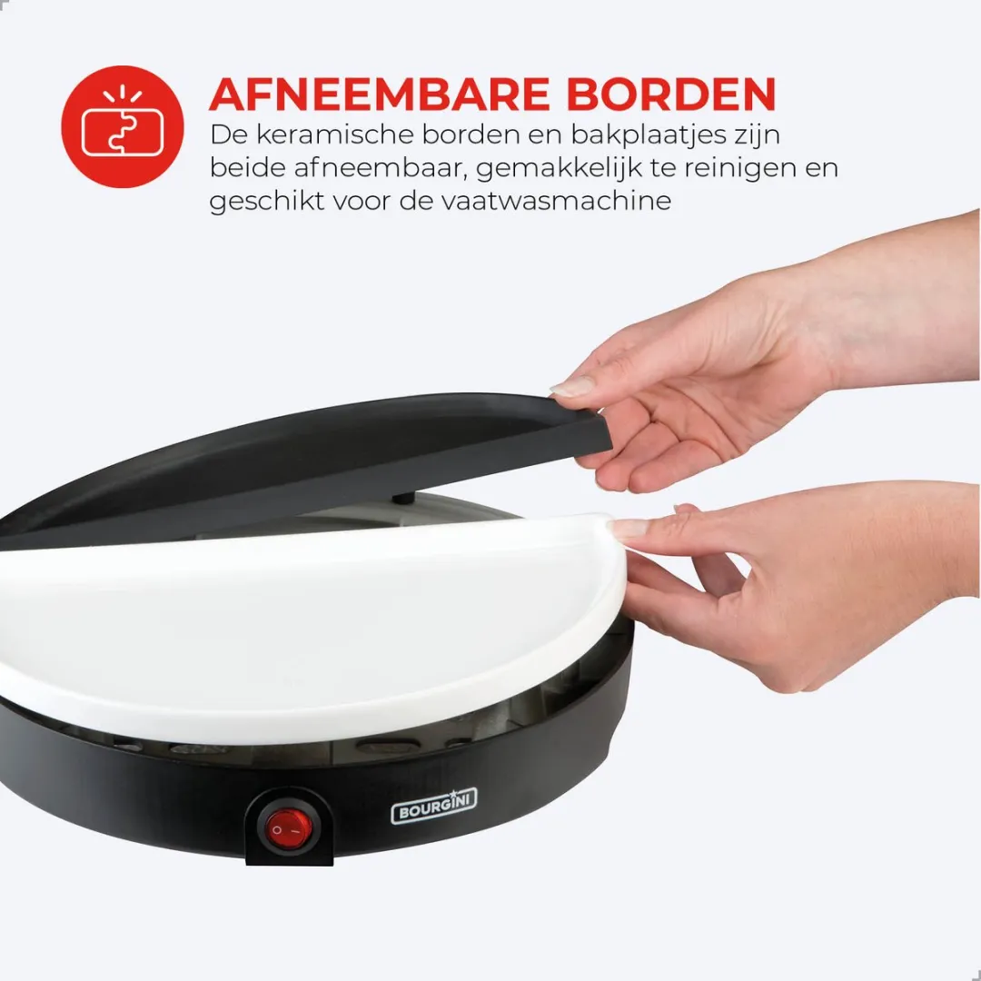 Bourgini Chef's Dinner Party 16.4015.00.00 Bakplaat - Wit