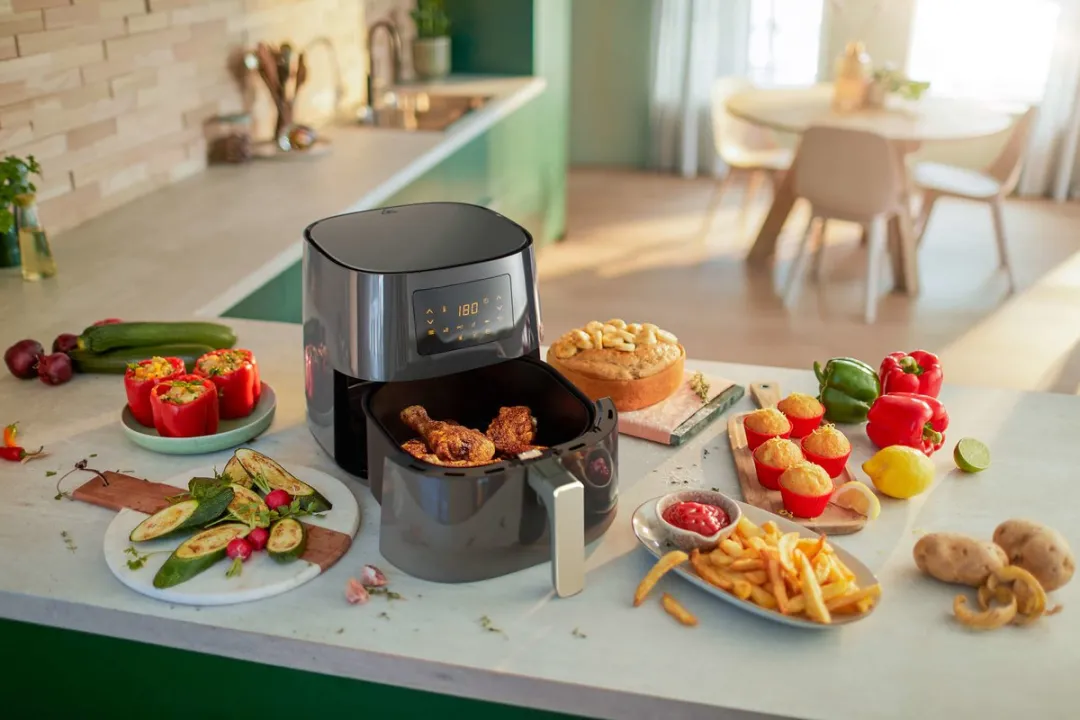 Philips 3000 Series HD9270/66 Airfryer XL - 2000W - Grijs - afbeelding 6 van 6