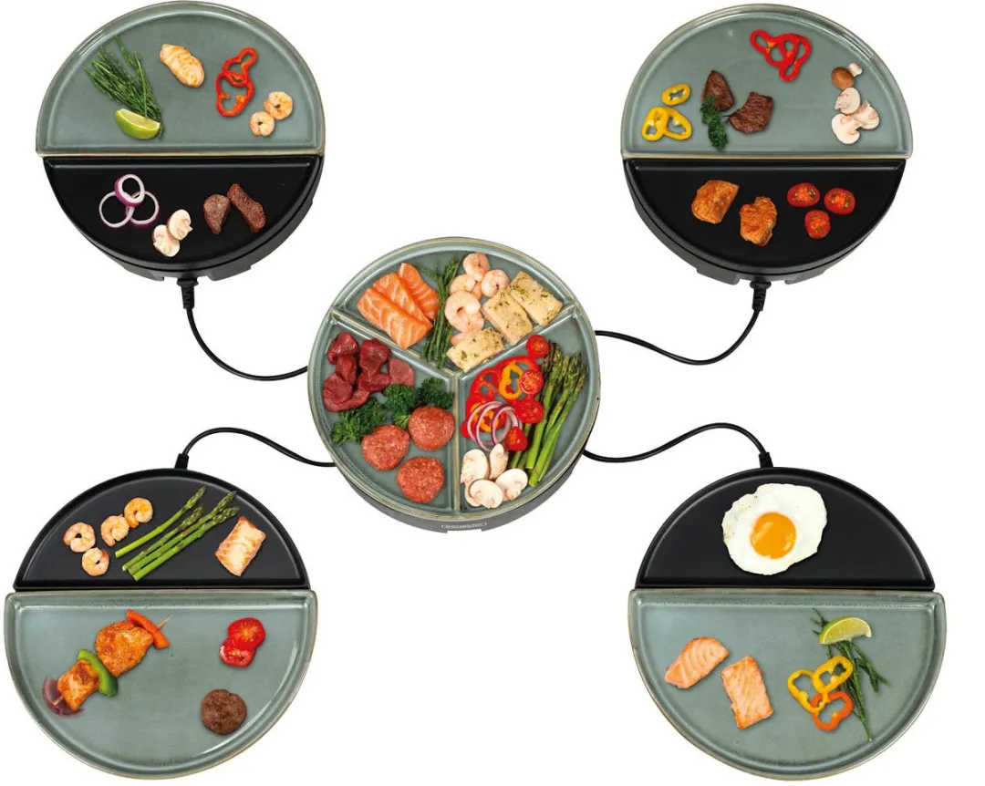 Bourgini Chef's Dinner Party Gourmetstel 1000W