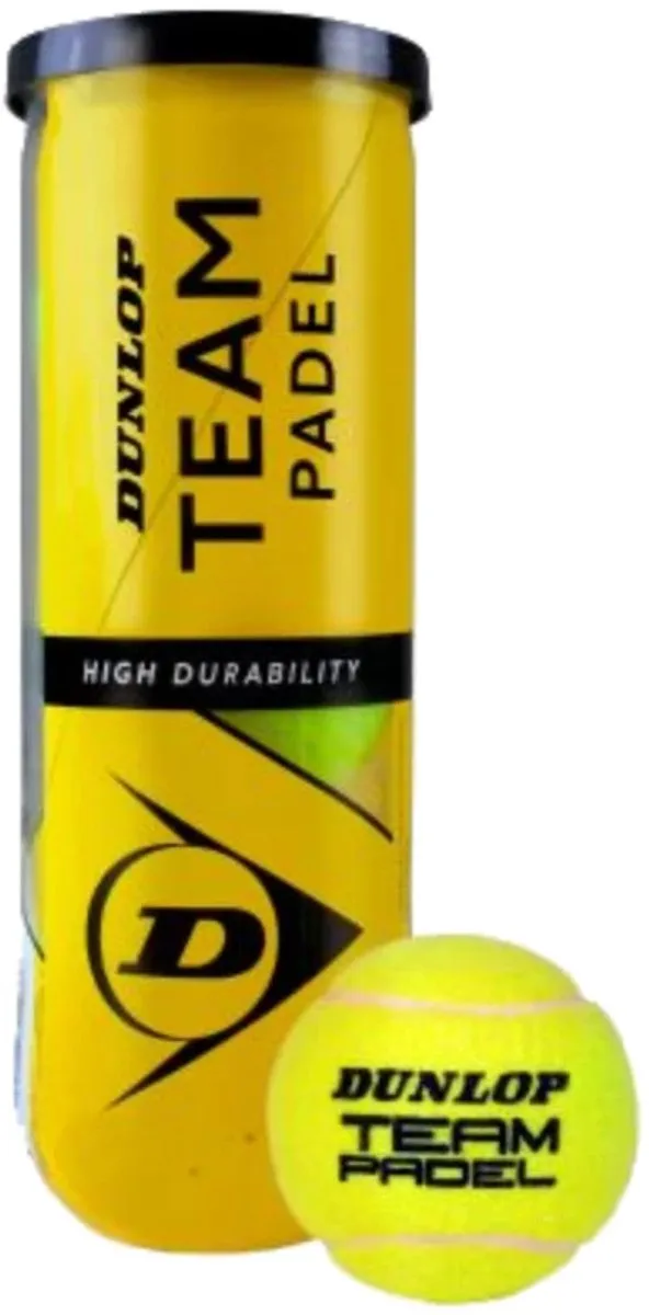 Dunlop Team Padel 3-Tin Geel