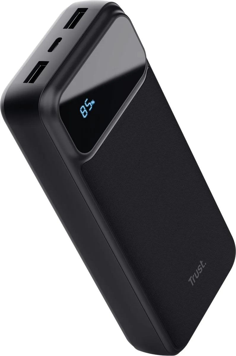 Trust Avala Powerbank 20000mAh 20W - 3x USB - Zwart