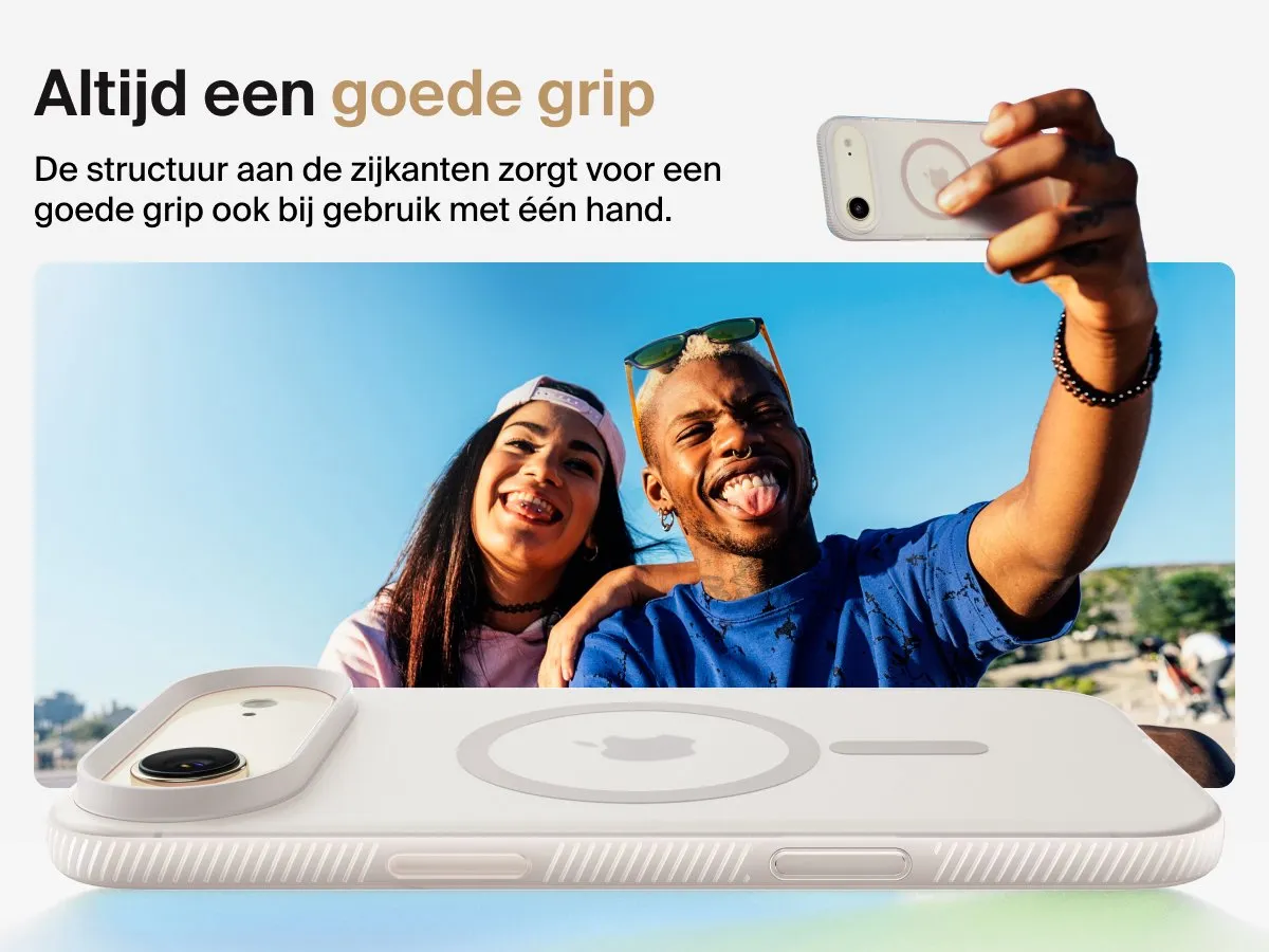 Belkin SheerForce Grip Hoesje MSA037HQSA - iPhone Air - Zand