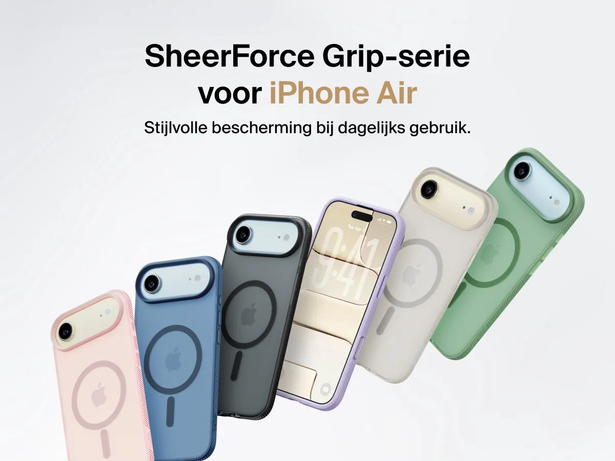 Belkin SheerForce Grip Hoesje MSA037HQSA - iPhone Air - Zand