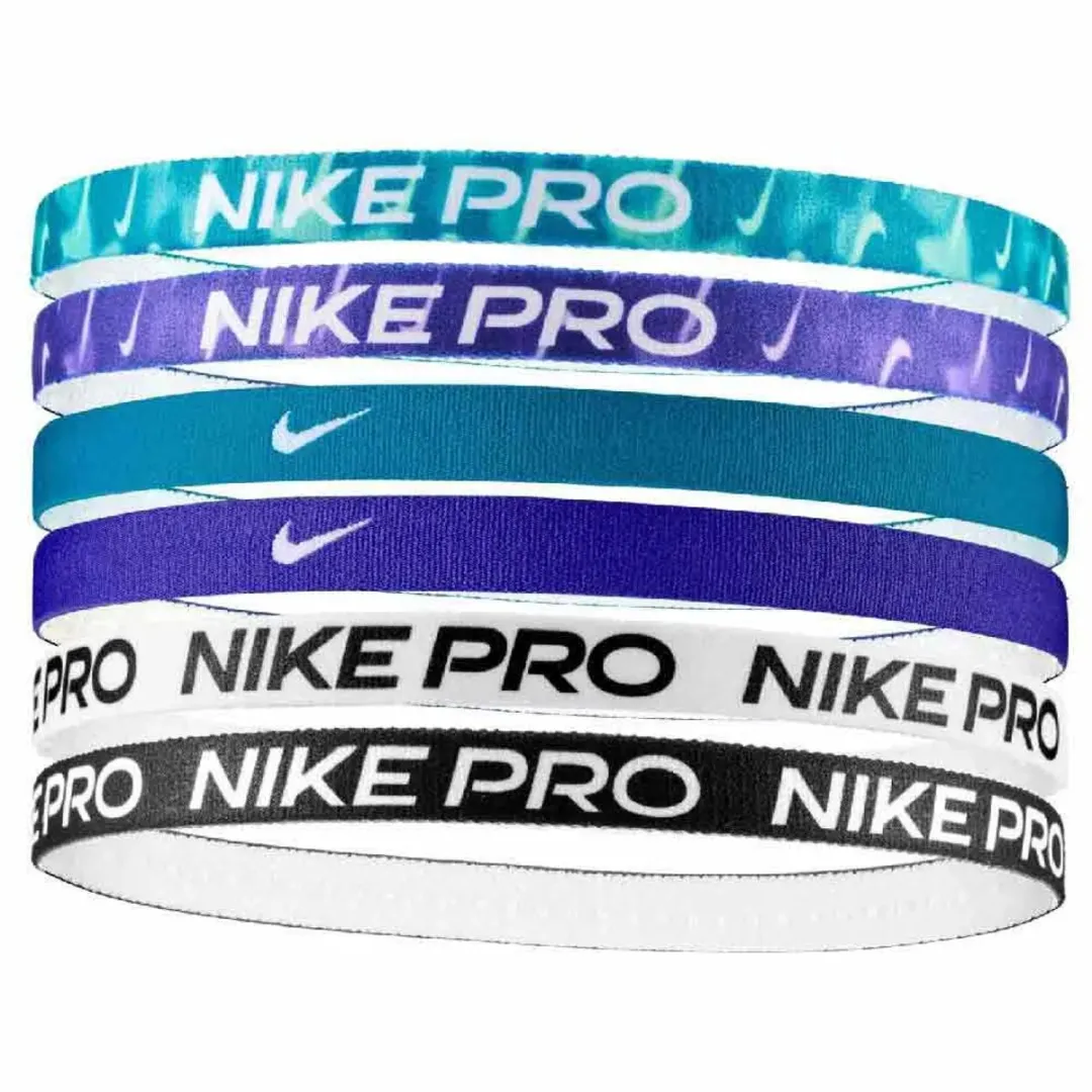 Nike Flex Classic Hoofdbanden N1011930-388 - 6 Stuks