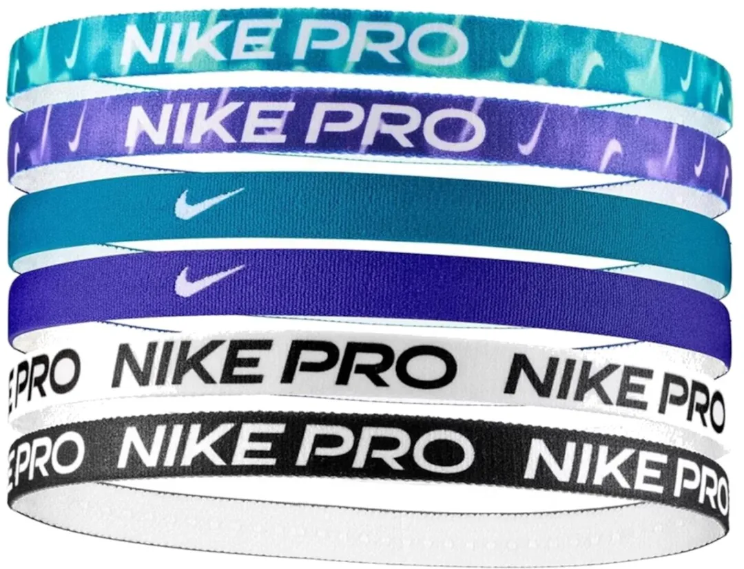 Nike Flex Classic Hoofdbanden N1011930-388 - 6 Stuks