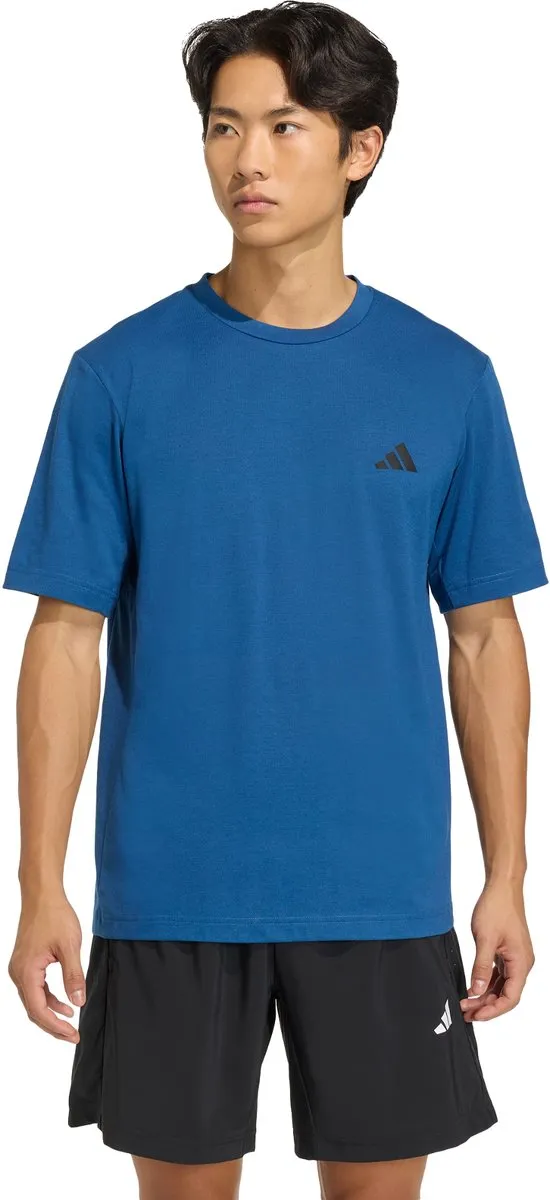 adidas Performance WORKOUT ESSENTIALS T-shirt - Blauw XXL