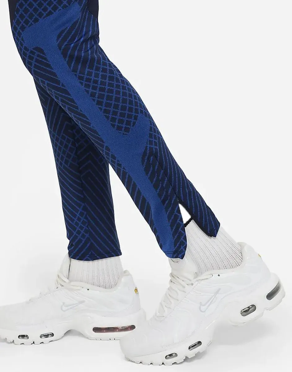 Nike Dri-FIT Trainingsbroek DH9224-451 - Maat 140/146 - Donkerblauw