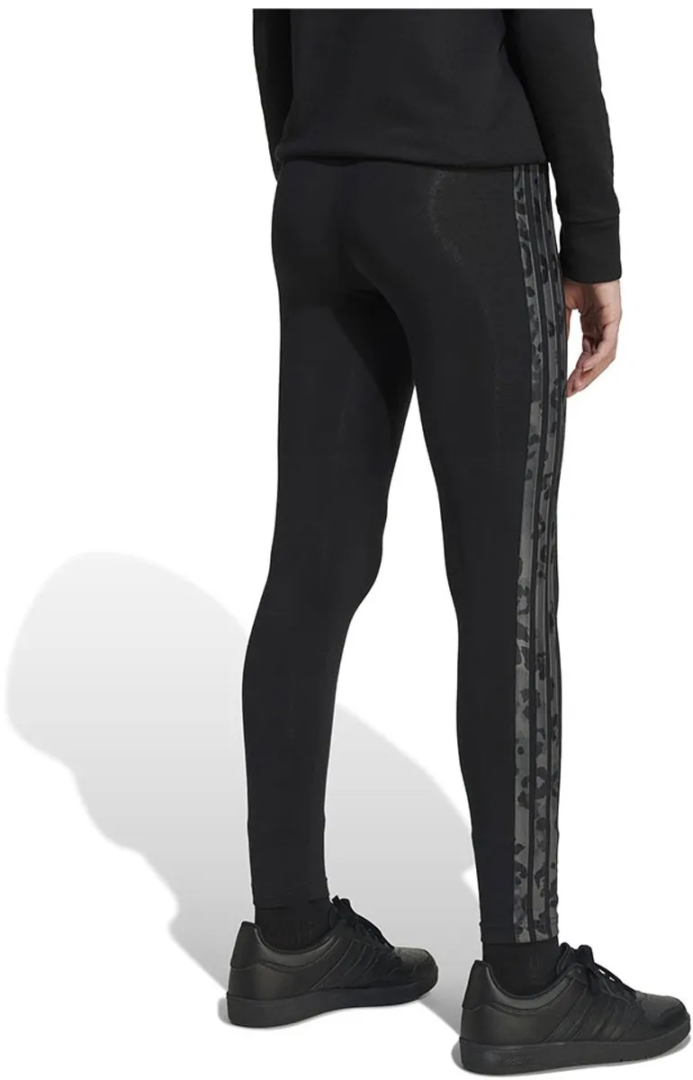 Adidas Girls Animal 3-Stripes Legging KC5451 - 152 Zwart