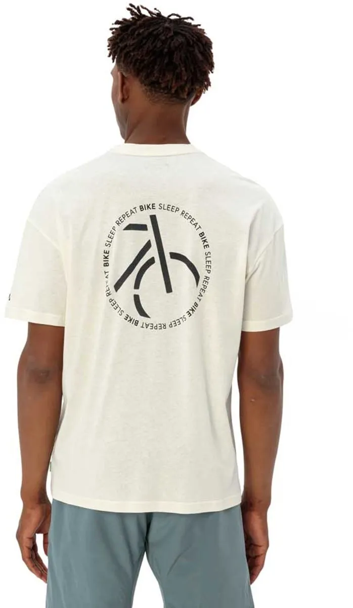 Vaude Heren Fietsshirt - L - Offwhite