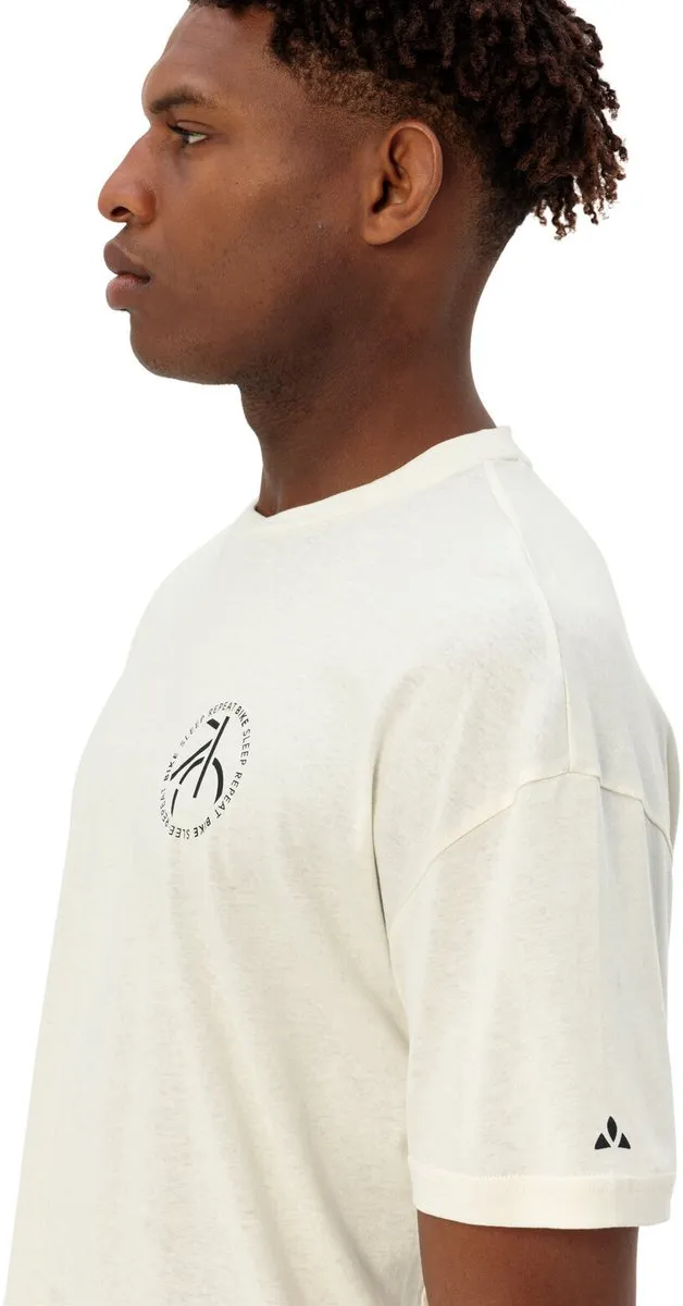 Vaude Heren Fietsshirt - L - Offwhite